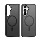 DUX DUCIS For Samsung Galaxy S26 Magnetic Case Yind Series PC+TPU Phone Cover - Black