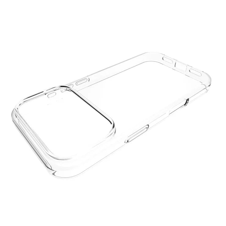 iPhone 17 Pro cover, vandafvisende, TPU, transparent telefonbagcover