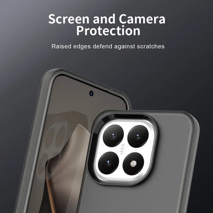 Xiaomi 15T Cover PC + TPU + PET Mat Anti-Drop Telefonbagcover - Sort