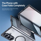 DUX DUCIS For Samsung Galaxy Z Fold7 5G Case Aimo Series Magnetic Case PC+TPU Slim Cover (REACH Certification) - Black
