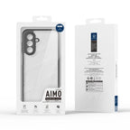 DUX DUCIS For Samsung Galaxy M17 5G / F17 5G / A17 5G / A17 4G Case Aimo Series TPU+PC Matte Drop-proof Phone Cover (REACH Certification) - Black