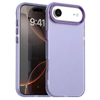 iPhone Air Case PC + TPU + PET Matte Anti-Drop Phone Back Cover - Purple