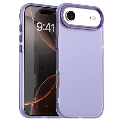 iPhone Air Case PC + TPU + PET Mat Anti-Drop Telefonbagside - Lilla