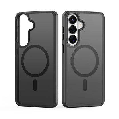 DUX DUCIS For Samsung Galaxy S26+ Magnetic Case  Yind Series PC+TPU Phone Cover - Black