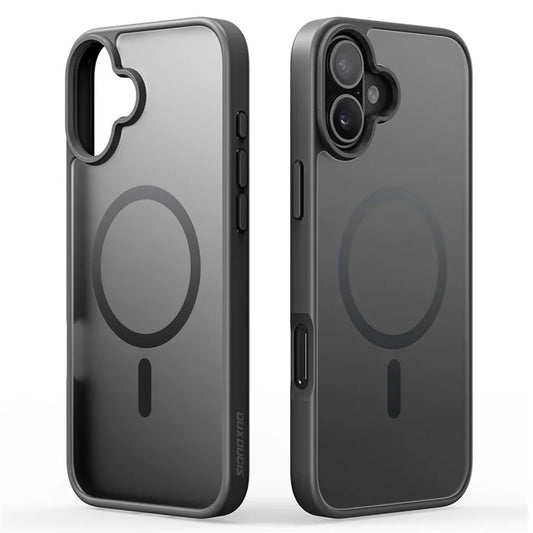 DUX DUCIS Yind Series iPhone 16 -mattakuori yhteensopiva MagSafen kanssa PC+TPU-puhelinkuori - Musta