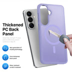 DUX DUCIS For Samsung Galaxy S26 Magnetic Case Yind Series PC+TPU Phone Cover - Light Purple