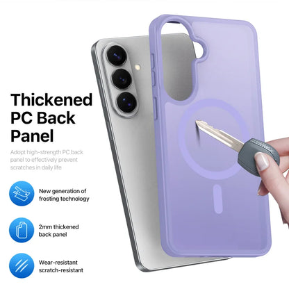 DUX DUCIS For Samsung Galaxy S26 Magnetic Case  Yind Series PC+TPU Phone Cover - Light Purple
