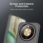 Honor 400 Pro 5G (Global) Case PC + TPU + PET Matte Anti-Drop Phone Back Cover - Black