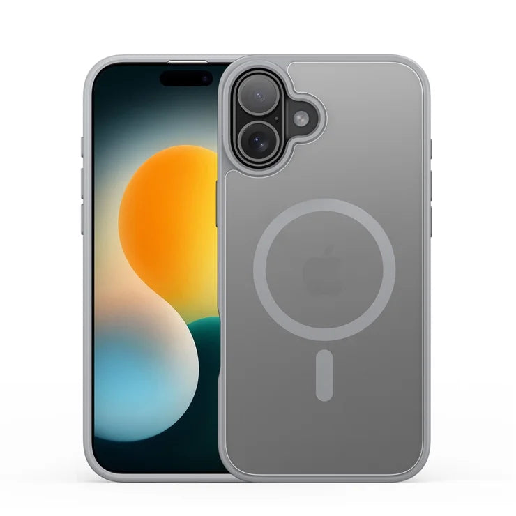 DUX DUCIS For iPhone 17 Case Yind Series PC+TPU Phone Cover Compatible with MagSafe - Grey