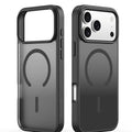 DUX DUCIS Yind Series For iPhone 17 Pro Max Case TPU + PC Matte Phone Cover Compatible with MagSafe - Black