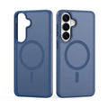 DUX DUCIS For Samsung Galaxy S26 Magnetic Case Yind Series PC+TPU Phone Cover - Dark Blue