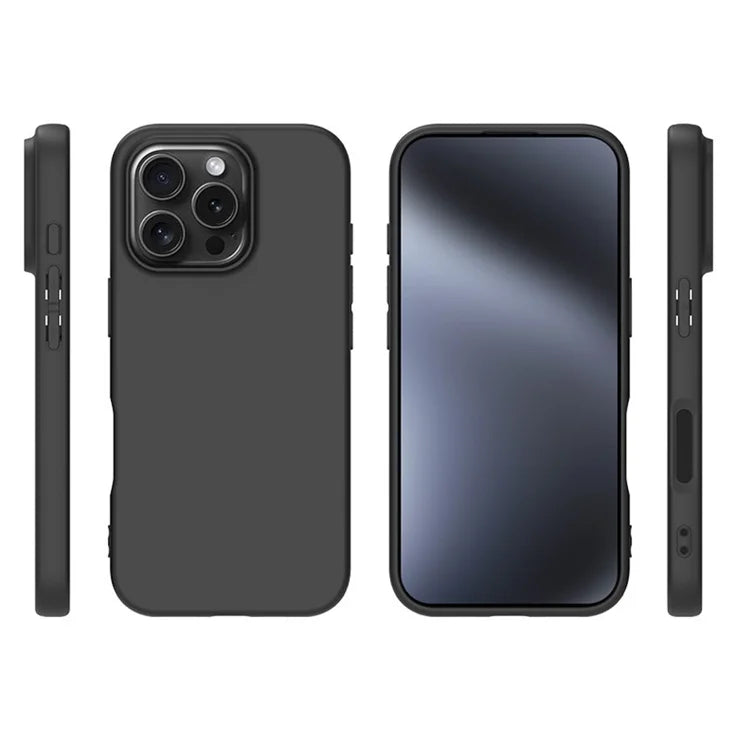 Til iPhone 16 Pro Cover Mat Blød TPU Slank Beskyttelse Telefon Tilbehør