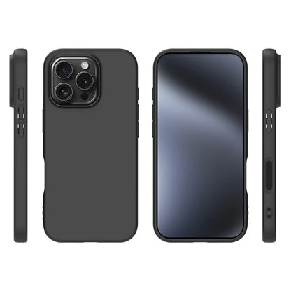 Til iPhone 16 Pro Cover Mat Blød TPU Slank Beskyttelse Telefon Tilbehør