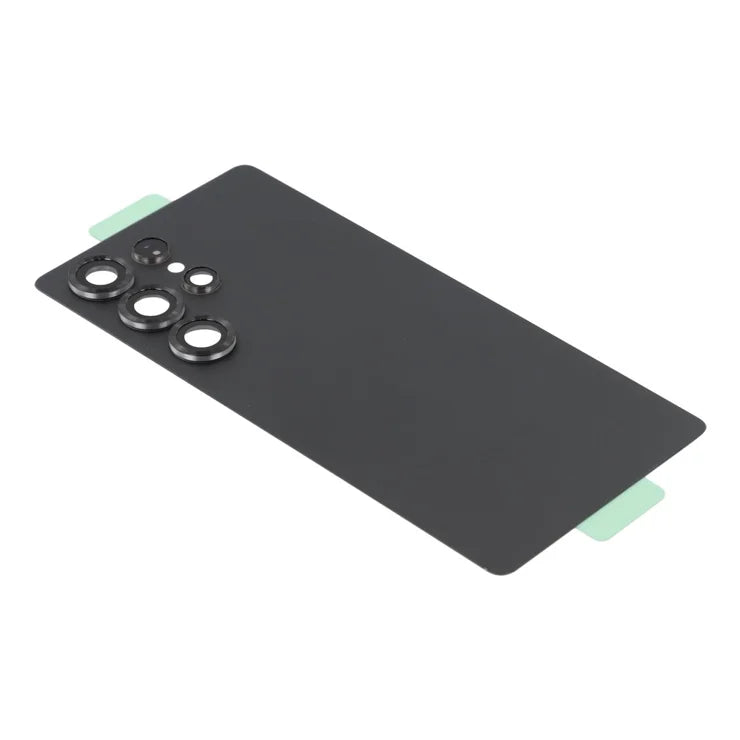 Til Samsung Galaxy S25 Ultra S938 OEM Batteridæksel med Kameraobjektivdæksel - Sort