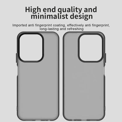 Xiaomi Redmi 15C 4G (Global) (171mm) Case PC + TPU + PET Matte Anti-Drop Phone Back Cover - Black