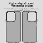 Xiaomi Redmi 15C 5G (EU) (173mm) / 15C 4G (EU) (173mm) PC + TPU + PET Matte Anti-Drop Phone Back Cover - Black