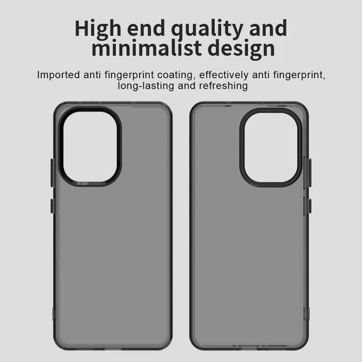 Xiaomi Poco X7 Pro 5G / Redmi Turbo 4 5G Case PC + TPU + PET Matte Anti-Drop Phone Back Cover - Black