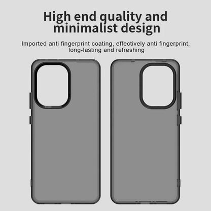 Xiaomi Poco X7 Pro 5G  /  Redmi Turbo 4 5G Case PC + TPU + PET Matte Anti-Drop Phone Back Cover - Black