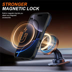 iPhone 16 Pro Case Magnetic Case Ring Kickstand Slide Camera Cover TPU PC Hybrid Phone Shell - Blue