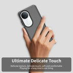 vivo S20 5G Case PC+TPU+PET Matte Anti-Drop Phone Back Cover - Black