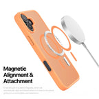DUX DUCIS For iPhone 17 Case Yind Series PC+TPU Phone Cover Compatible with MagSafe - Orange