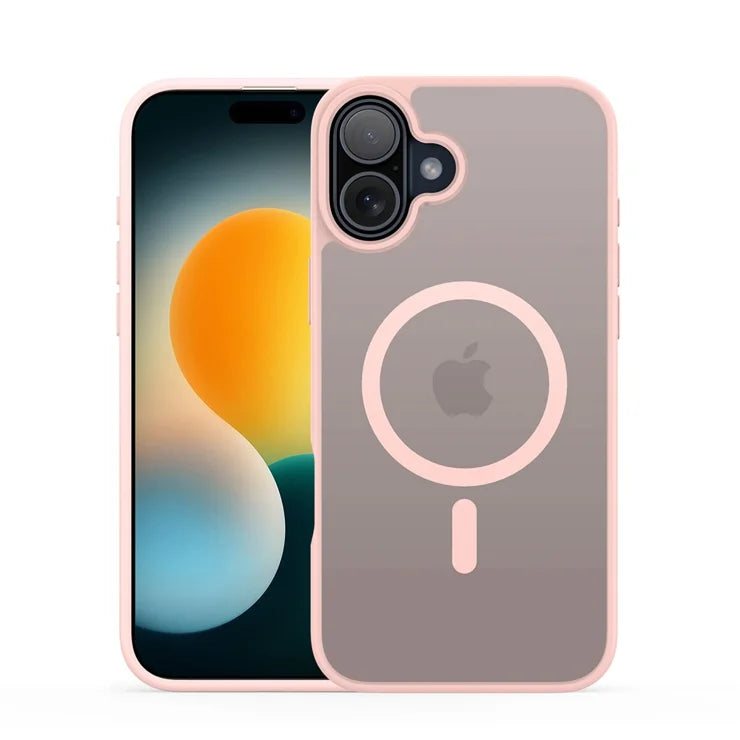 DUX DUCIS For iPhone 17 Case  Yind Series PC+TPU Phone Cover Compatible with MagSafe - Light Pink