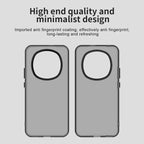 Honor Magic7 5G Case PC+TPU+PET Matte Anti-Drop Phone Back Cover - Black