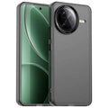 Xiaomi Poco F7 Ultra 5G / Redmi K80 Pro 5G Case PC+TPU+PET Matte Anti-Drop Phone Back Cover - Black