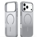 DUX DUCIS Yind Series For iPhone 17 Pro Case TPU + PC Matte Phone Cover Compatible with MagSafe - Grey