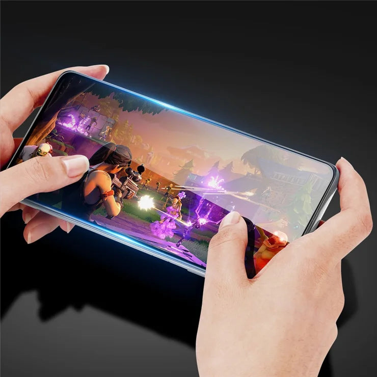 DUX DUCIS For Samsung Galaxy A56 5G / A36 5G Glass Film Full Screen Protector 2.5D Flat Screen Medium Alumina Glass HD Clear Film - Black