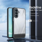 DUX DUCIS For Samsung Galaxy M17 5G / F17 5G / A17 5G / A17 4G Case Aimo Series TPU+PC Matte Drop-proof Phone Cover (REACH Certification) - Black