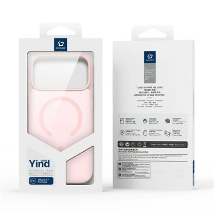 DUX DUCIS Yind Series For iPhone 17 Pro Max Case TPU + PC Matte Phone Cover Compatible with MagSafe - Light Pink