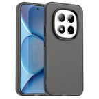 Xiaomi Redmi Note 15 Pro 5G Case PC + TPU + PET Matte Anti-Drop Phone Back Cover - Black
