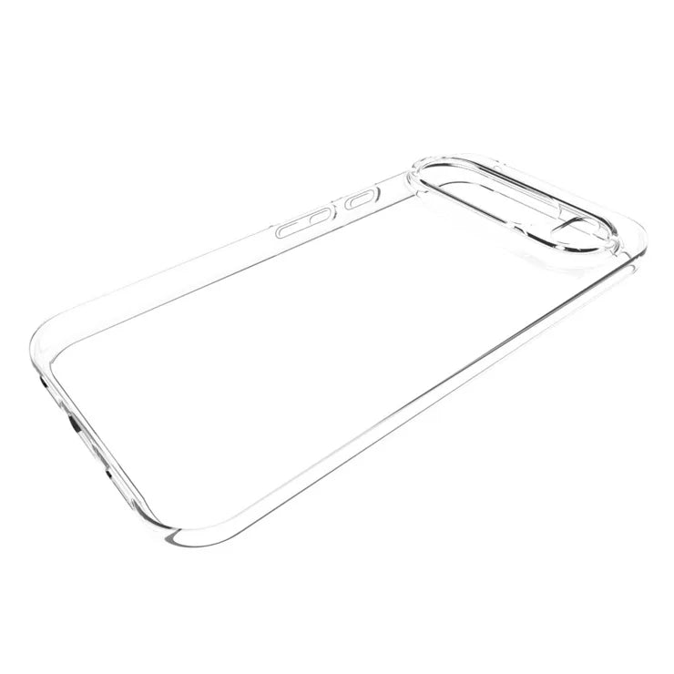 Til Google Pixel 10 Pro XL Gennemsigtigt Telefoncover Vandmærkeresistent TPU Bagcover