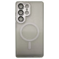 Samsung Galaxy S26 Ultra Case Compatible with MagSafe Skin-Touch PC + TPU Phone Cover - Transparent