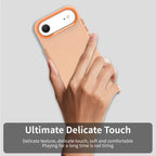 iPhone Air Case PC + TPU + PET Matte Anti-Drop Phone Back Cover - Orange