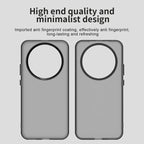 Honor 400 Pro 5G (Global) Case PC + TPU + PET Matte Anti-Drop Phone Back Cover - Black
