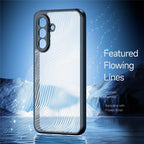 DUX DUCIS For Samsung Galaxy A56 5G / A36 5G Case Aimo Series TPU+PC Matte Drop-Proof Phone Cover (REACH Certification) - Black