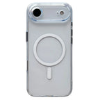 iPhone Air Magnetic Clear Case PC + TPU Hybrid Phone Cover Compatible with MagSafe