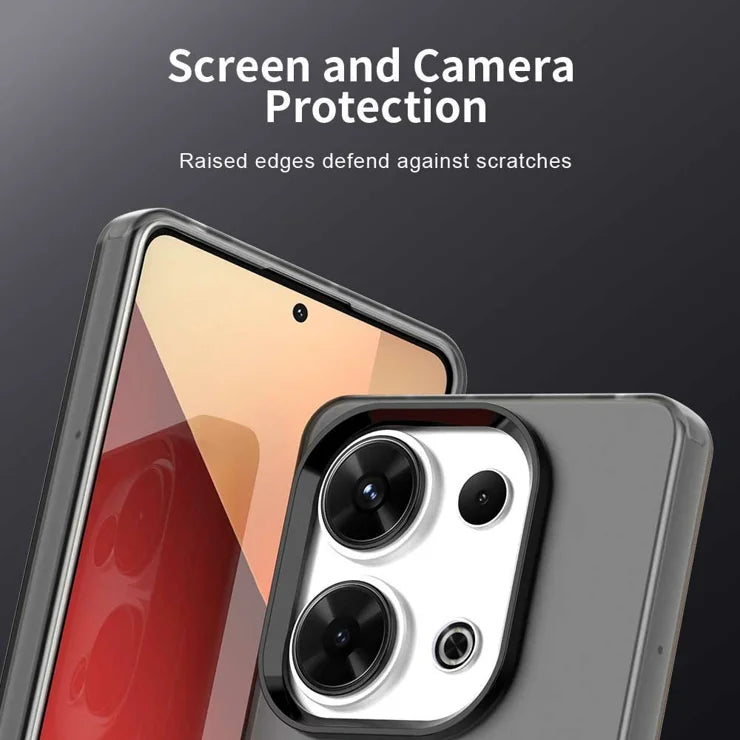 Xiaomi Redmi Note 13 Pro 4G / Poco M6 Pro 4G Phone Back Cover - Black