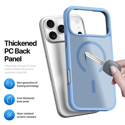 DUX DUCIS Yind Series iPhone 17 Pro -puhelinkuori TPU + PC Matta MagSafe-yhteensopiva - Baby Blue