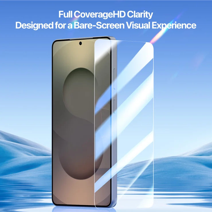 DUX DUCIS For Samsung Galaxy S26 Screen Protector Roga Series 2.5D High Aluminum Glass Film with Easy Installation Kit - Clear
