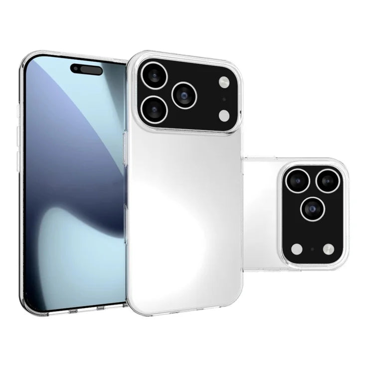 iPhone 17 Pro cover, vandafvisende, TPU, transparent telefonbagcover