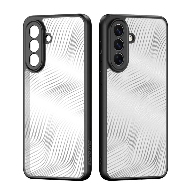 DUX DUCIS For Samsung Galaxy A57 5G Case Aimo Series TPU+PC Matte Drop-proof Phone Cover (REACH Certification) - Black