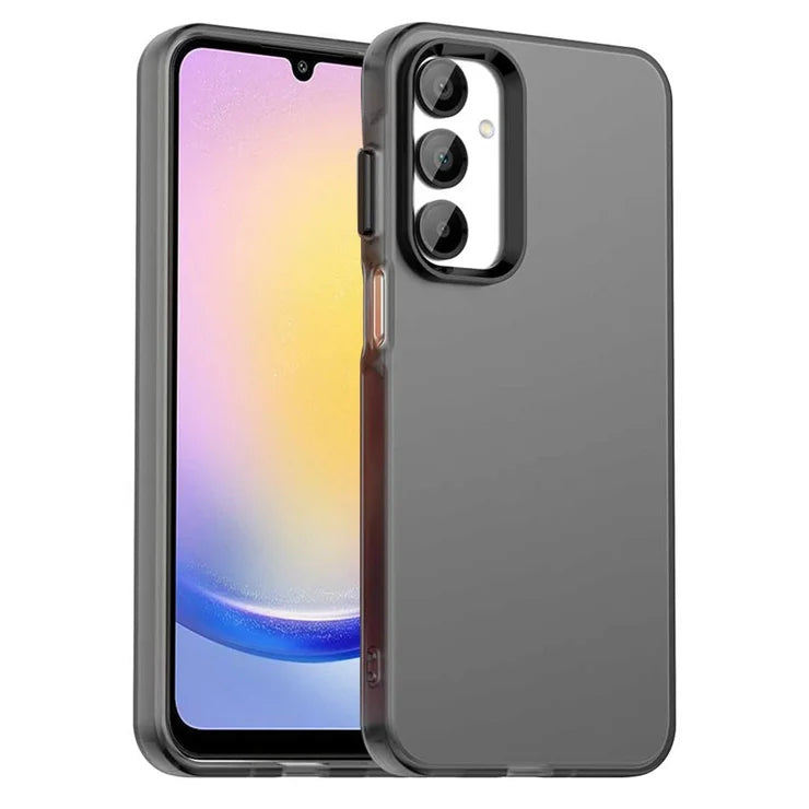 Samsung Galaxy A25 5G (Global) (161.0 x 76.5 x 8.3mm) Cover Mat Anti-Drop Telefon Bagcover - Sort