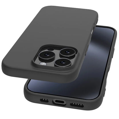 Til iPhone 16 Pro Cover Mat Blød TPU Slank Beskyttelse Telefon Tilbehør