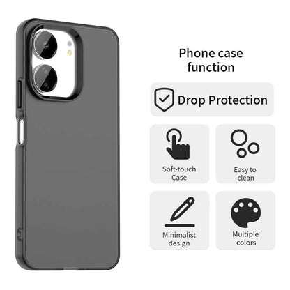 Xiaomi Poco M6 5G / C65 4G / Redmi 13R 5G / 13C 5G / 13C 4G Telefon Bagcover - Sort