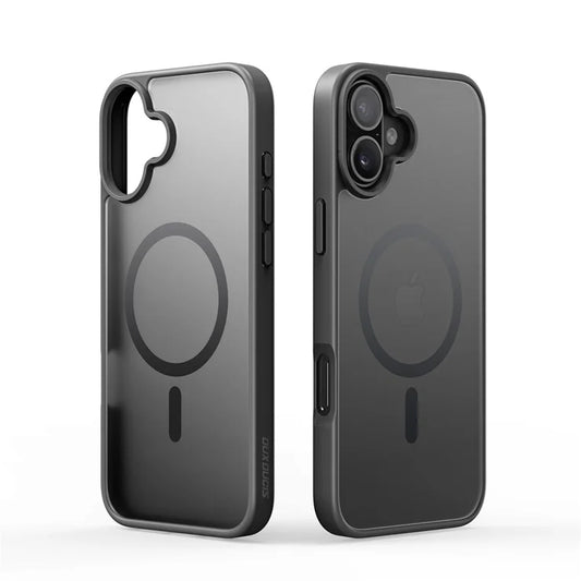 DUX DUCIS iPhone 17 -kuori, Yind-sarjan PC+TPU-puhelinkuori, yhteensopiva MagSafen kanssa - musta