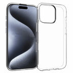 iPhone 16 Pro Case Watermark-Free Anti-Scratch Clear TPU Phone Cover