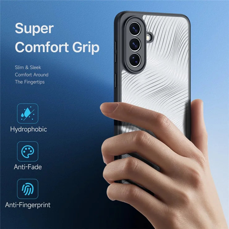 DUX DUCIS Til Samsung Galaxy A57 5G Cover Aimo Serie TPU+PC Mats Drop-proof Telefoncover (REACH Certificering) - Sort